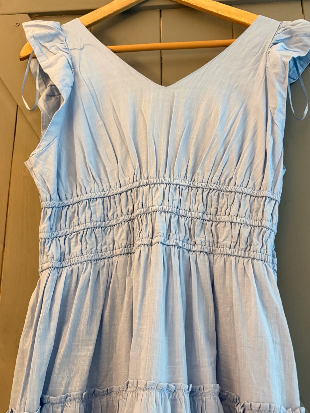 LC Lauren Conrad Sky Blue Sleeveless Dress - Picture 5 of 7